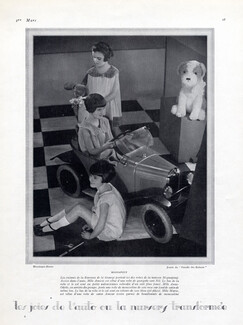 Mignapouf (Department store) 1928 Children's fashion, Toys "Paradis des Enfants"