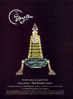 Evyan (Perfumes) 1962 Most Precious