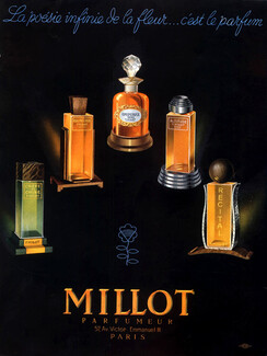 Millot 1941 Récital, Crèpe de Chine, Bois Précieux, Opoponax, Altitude