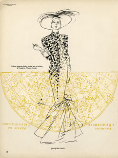 Jacques Fath, Dressmakers — Images and vintage original prints