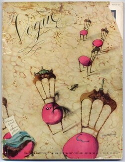 Vogue Paris 1947 October Coltellacci Christian Bérard Lila de Nobili Eric