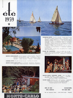 Monté-Carlo 1959 Country Club, Sporting, Golf...