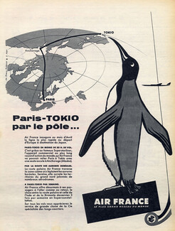 Air France 1958 Paris-Tokio, Auk