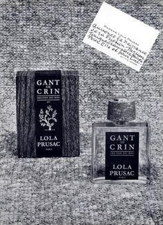 Lola Prusac (Perfumes) 1966 Gant de Crin