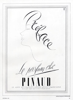 Pinaud (Perfumes) 1937 Préface