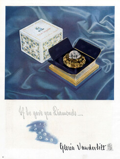 Gloria Vanderbilt (Perfumes) 1946 "Diamant Bleu"