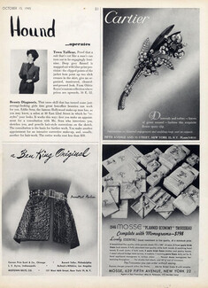 Cartier (Jewels) 1945 Diamonds & Rubies Leaves