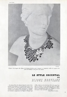 Cartier (Jewels) 1948 Inspiration des Bijoux d'Orient, "Style Oriental", Photo Crespy