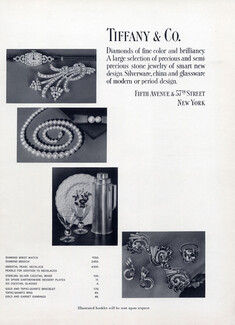 Tiffany & Co. (High Jewelry) 1941 Brooch, Wrist Watch, Pearl, Set of Jewels