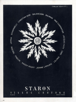 Staron 1947 Tissus Couture, Claude Bonin