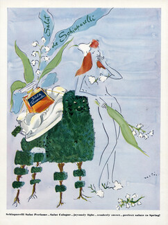 Schiaparelli (Perfumes) 1941 Salut, Marcel Vertés