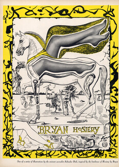 Bryan Hosiery (Stockings) 1944 Salvador Dali