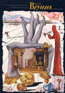Bryans (Stockings) 1945 Salvador Dali, Surrealism