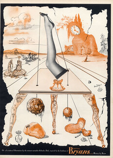 Bryans (Stockings) 1945 Salvador Dali, Surrealism