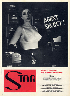 Star (Lingerie) 1959 Agent Secret, Photo Colleau