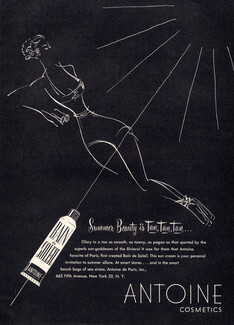 Antoine (Cosmetics) 1946 Bain de Soleil