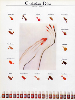 Christian Dior (Cosmetics) 1982 Nail Polish