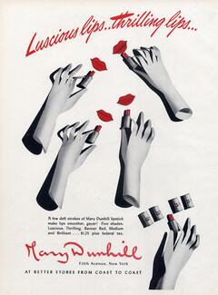Mary Dunhill (Cosmetics) 1946 Lipstick