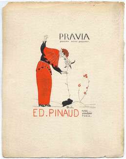 Pinaud (Perfumes) 1914 Pravia, Charles Martin, Gazette du Bon Ton