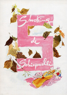Schiaparelli (Perfumes) 1943 Shocking, Marcel Vertès