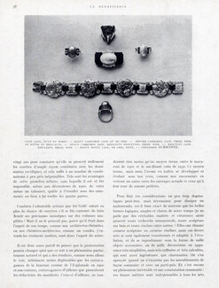 Auricoste 1931 Clips, Rings, Bracelet, Art Deco, Jewels