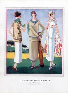 Henry a la Pensée 1924 Les Costumes de Sport, Golf, Woodruff Porter