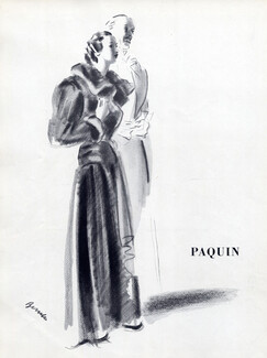 Paquin (Fur) 1938 Eduardo Garcia Benito