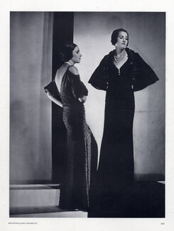 Molyneux 1932 Evening Gown