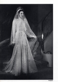 Paquin 1940 Wedding Dress