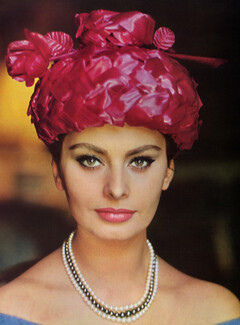 Jean Barthet 1962 Sophia Loren, Photo Guy Arsac