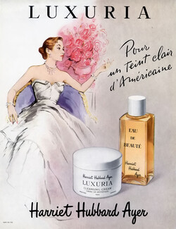 Harriet Hubbard Ayer (Cosmetics) 1951 Luxuria
