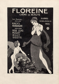 Floréïne (Cosmetics) 1919 Joseph Kuhn-Régnier