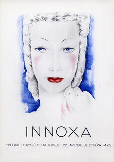 Innoxa (Cosmetics) 1945 Mariette Lydis