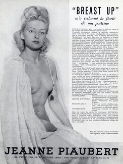 Jeanne Piaubert (Cosmetics) 1949 Breast-up