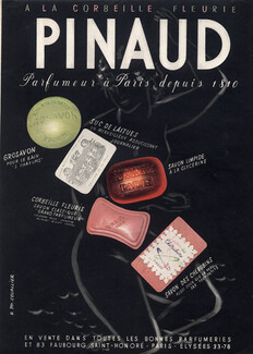 Pinaud (Cosmetics) 1949 Couallier