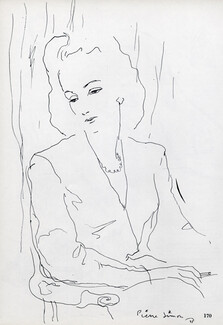 Pierre Simon 1945 Portrait
