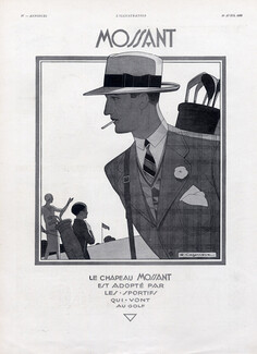 Mossant (Hats) 1930 Golf, Cazenove