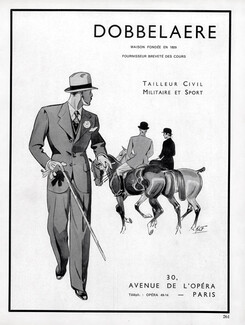 Dobbelaere (Tailor) 1937 Men's Clothing