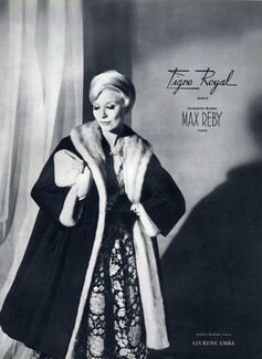 Max Reby (Fur clothing) 1959 Tigre Royal, Pottier