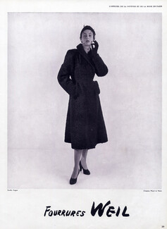 Weil 1947 Fur Coat, Hat Maud & Nano Fur Coat