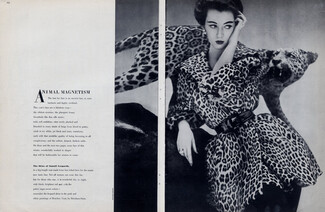 Bernham-Stein 1950 Leopard Fur Coat, Richard Avedon