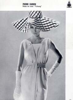 Pierre Cardin 1963 Summer Dress Fashion Photography