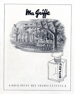 Carven (Perfumes) 1945 Claude Bonin