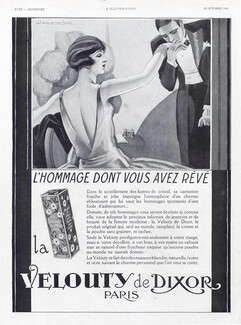 Velouty de Dixor 1930 Elégante, Julien Jacques Leclerc