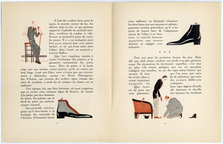 Le Talon d'Achille, 1923 - Perugia Gazette du Bon Ton, Text by J.N.Faure-Biguet, 4 pages
