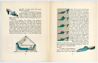 Perugia (Shoes) 1924 Pierre Mourgue, Gazette du Bon Ton, Text J.N Faure-Biguet, 4 pages
