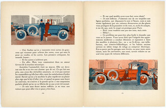Renault (Cars) 1925 Jean Grangier, Cabriolet Claridge's, Gazette du Bon ton, Text Jason, 4 pages
