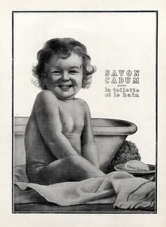 Savon Cadum 1914 Bébé Cadum, Baby Cadum
