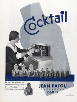 Jean Patou (Perfumes) 1931 Cocktail, Deberny Peignot