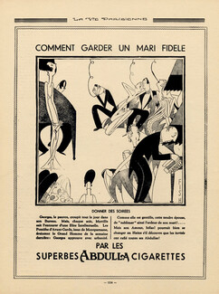 Abdulla (Tobacco smoking) 1920 Fish